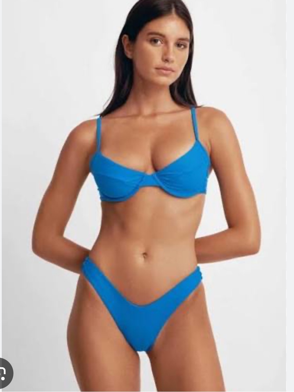 Blackbough Swim bikini set in bahama blue